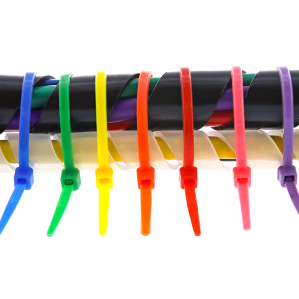 Cable Tie holds items together, primarily electrical cables, and wires
