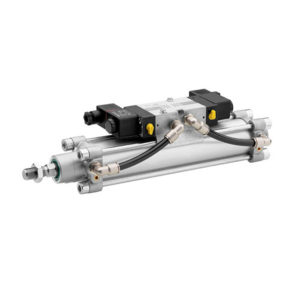 Pneumatic Cylinder use the power of compressed gas to produce a force in a reciprocating linear motion.