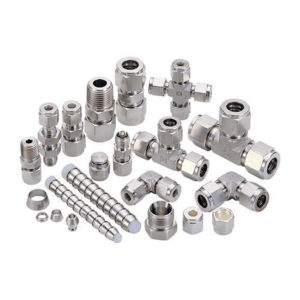Tube fittings are double ferrule type fittings that provide leak-proof, torque-free seals at the tubing connection